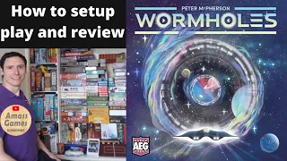 Wormholes #howtoplay #review #boardgame #tabletop AmassGames #games #game #spiel #nasa #space