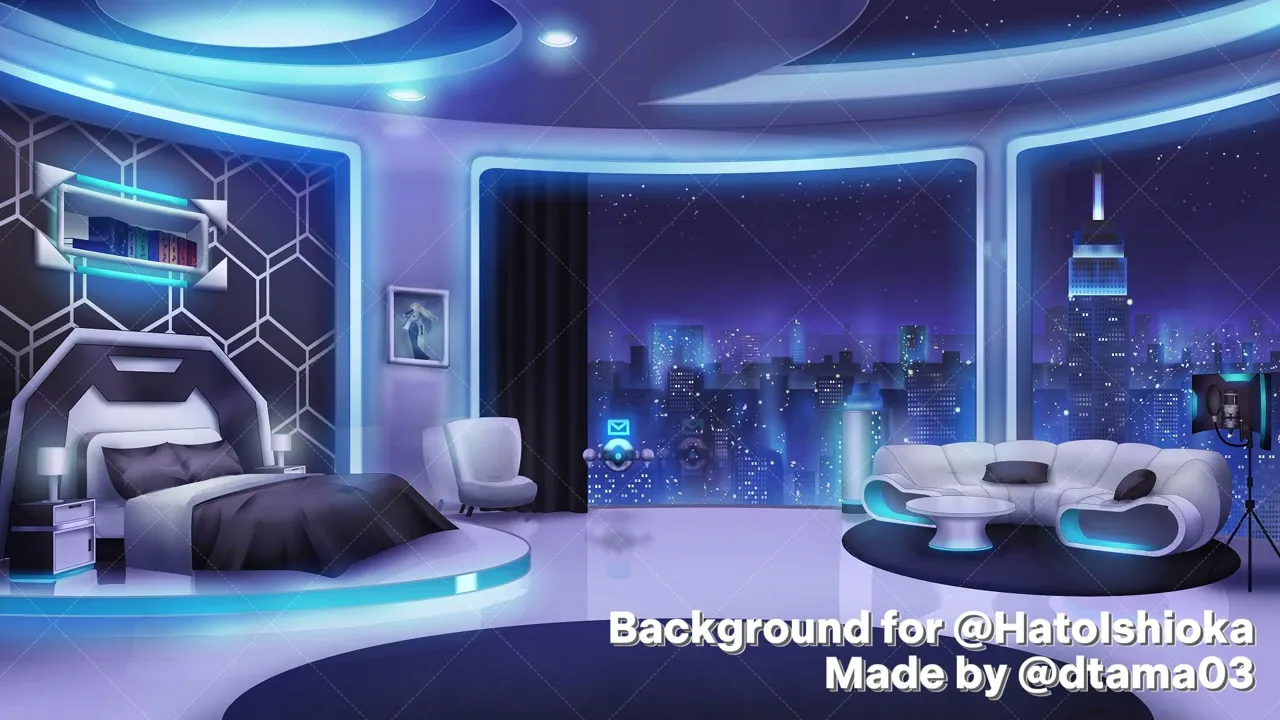 Background Stream Overlay / BG Art by Dev Tama (@dtama03) | VGen