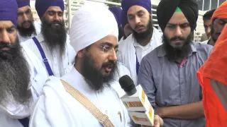 POLICE STOPS DHADRIANWALE To Meet Bapu Surat Singh Ji