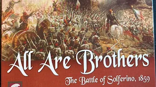 New Arrival - All Are Brothers: The Battle of Solferino 1859 (Legion Wargames)