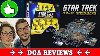 DGA Reviews Board Games: Star Trek: Away Missions (Cozy Game Night)