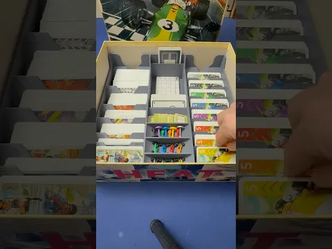 This all-in-one insert for Heat holds EVERYTHING! Base game, expansions, and more!