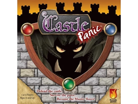 Castle Panic: Solo With Wizard's Tower & Dark Titan Part 1