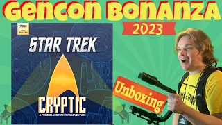 Star Trek: Cryptic - A Puzzles ANd Pathways Adventure Hot Game Unboxing At Gen Con 2023