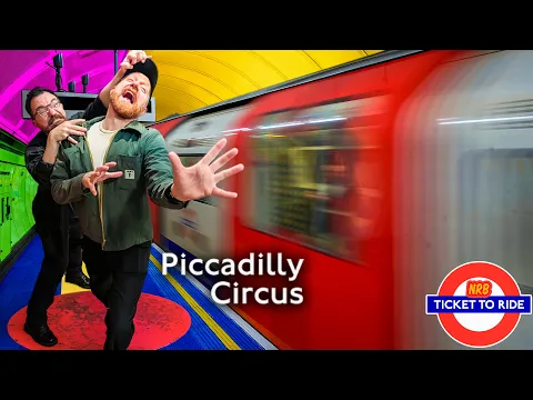 We played TICKET TO RIDE on the LONDON UNDERGROUND | House Rules