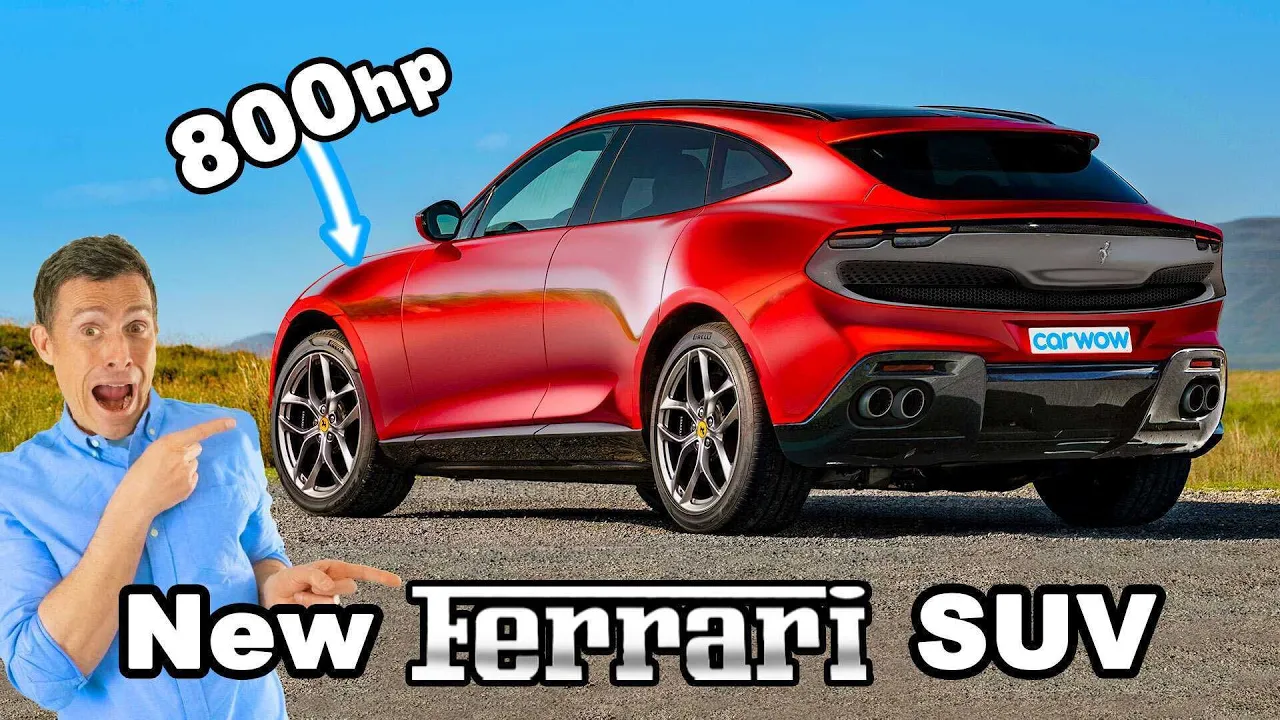 New Ferrari SUV 😱 - this or a Lamborghini Urus?