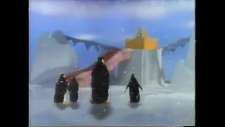 Penguin Shuffle Board Game commercial (1996)