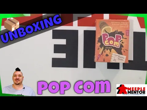 Meeple Mentor Unboxes Pop Com