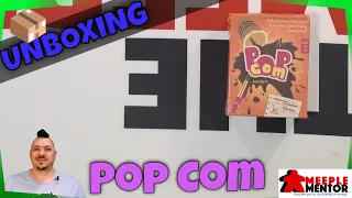Meeple Mentor Unboxes Pop Com