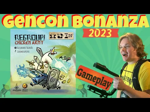Regroup! Chicken Army Gameplay at Gencon 2023 *2 Player*