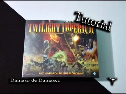 Tutorial Twilight Imperium (Juego de mesa-Español) // ¿Jugamos?