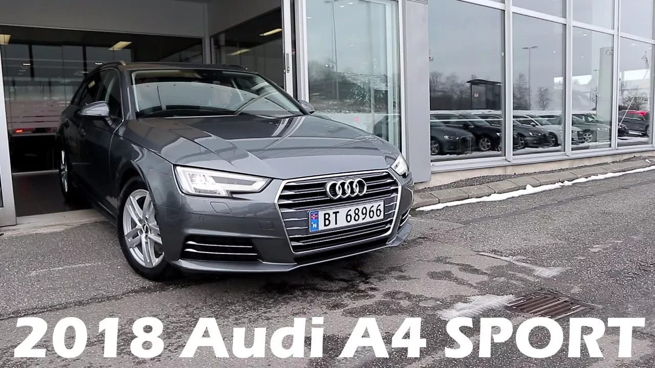 2018 Audi A4 Sport Avant Interior & Exterior Tour!