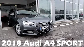 2018 Audi A4 Sport Avant Interior & Exterior Tour!
