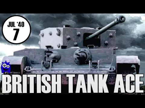 British Tank Ace Campaign - Episode 7 | World War 2 Solo Tank Combat Wargame | Compass Games