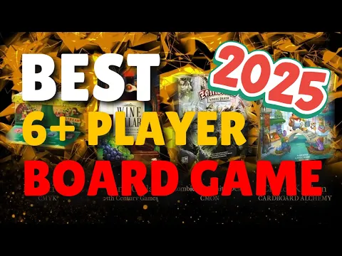 Best 6+ Player Board Game of 2025 | Caravan Tabletop Awards
