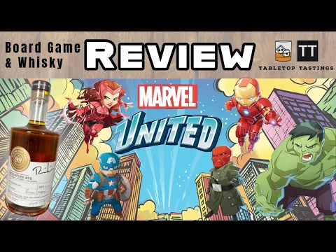 Marvel United and Wayne Gretzky Signature Rye - Board Game & Whiskey Pairing - Sip & Play
