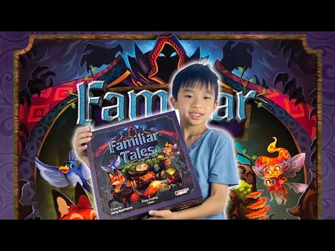 Familiar Tales Unboxing and Review | A Story Crafting Board Game from Plaid Hat Games