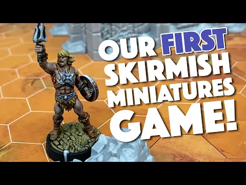 Masters of the Universe: Battleground Preview - Our First Skirmish Miniatures Game!