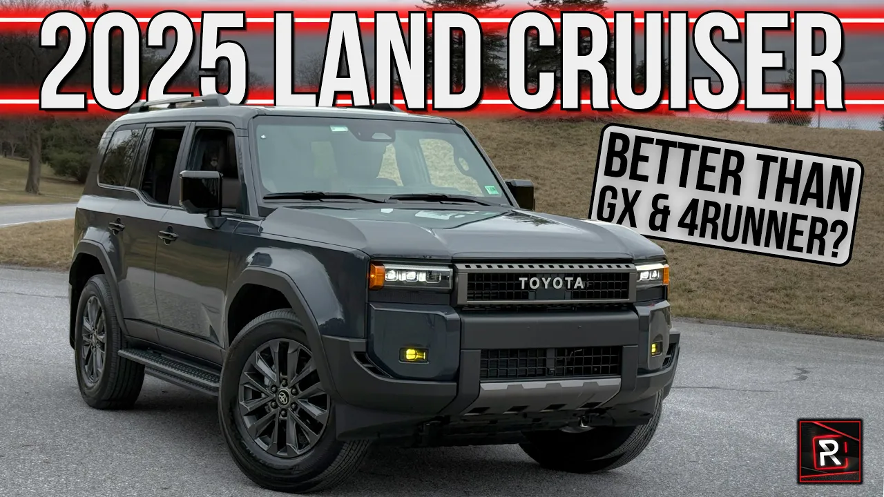 The 2025 Toyota Land Cruiser Is Iconic SUV That Faces Tough Competition From Within Toyota