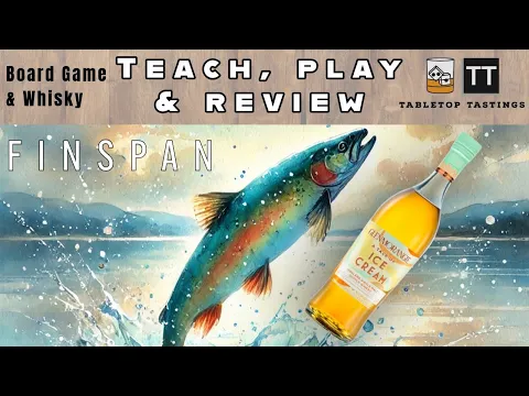 a Tale of Ice Cream & Finspan - Learn to Play, Playthrough & Whiskey Pairing