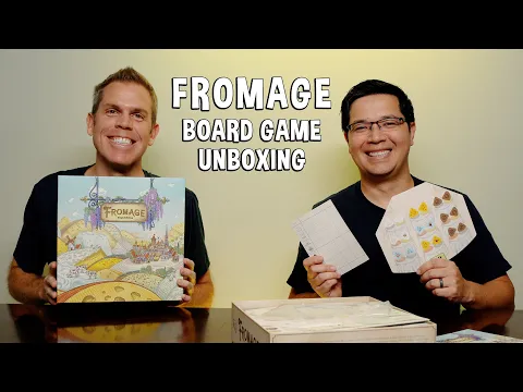 Unboxing Fromage - Cheese Maker Board Game