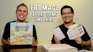 Unboxing Fromage - Cheese Maker Board Game
