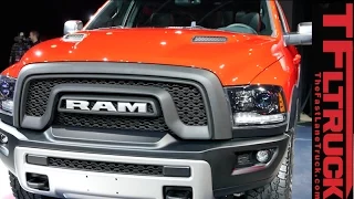 Watch 2015 RAM Rebel Pickup Debut at the Detroit Auto Show - Raptor Fighter?