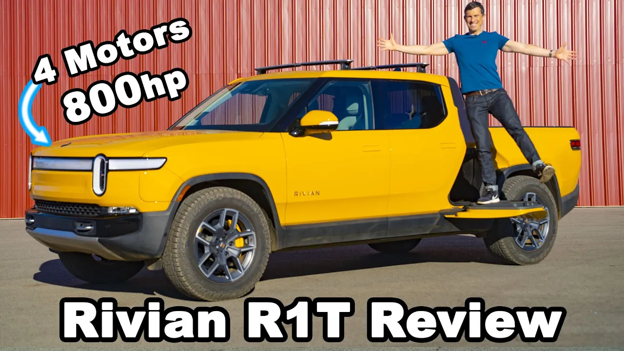 Rivian R1T review - 0-60mph, 1/4-mile & off-road tested!