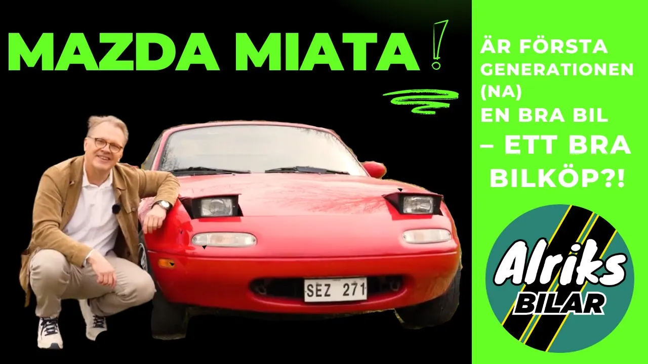 Är första generationen Mazda MX-5 Miata ett bra köp? En bra bil?