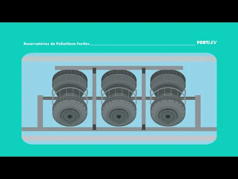 Tanque de Polietileno 5.000L Fort Plus Fortlev