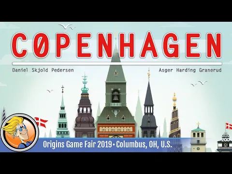 Copenhagen - game overview at Origins Game Fair 2019