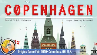 Copenhagen - game overview at Origins Game Fair 2019