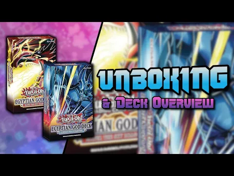 Yu-Gi-Oh Egyptian Gods Decks Slifer the Sky Dragon & Obelisk the Tormentor