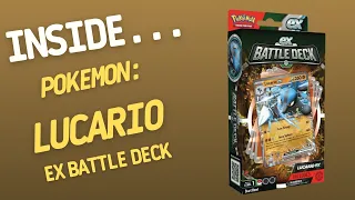 Inside…POKÉMON TCG: LUCARIO EX BATTLE DECK (4K60fps)