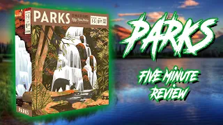 A NATIONAL TREASURE | PARKS - Five Minute Review
