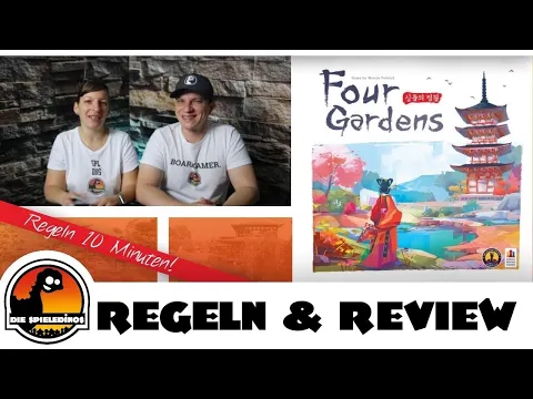 Four Gardens ( Im Schatten der Pagode ) Regeln in 10 Minuten + Rezension