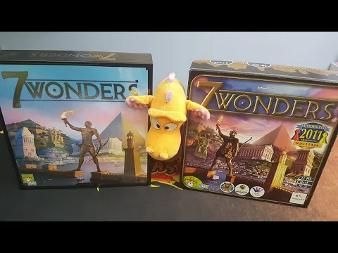 7 Wonders: 2010 vs 2020 edition comparsion
