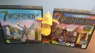 7 Wonders: 2010 vs 2020 edition comparsion