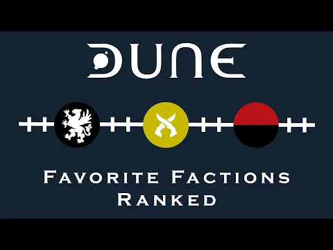 Ranking my Favorite Factions in Classic Dune