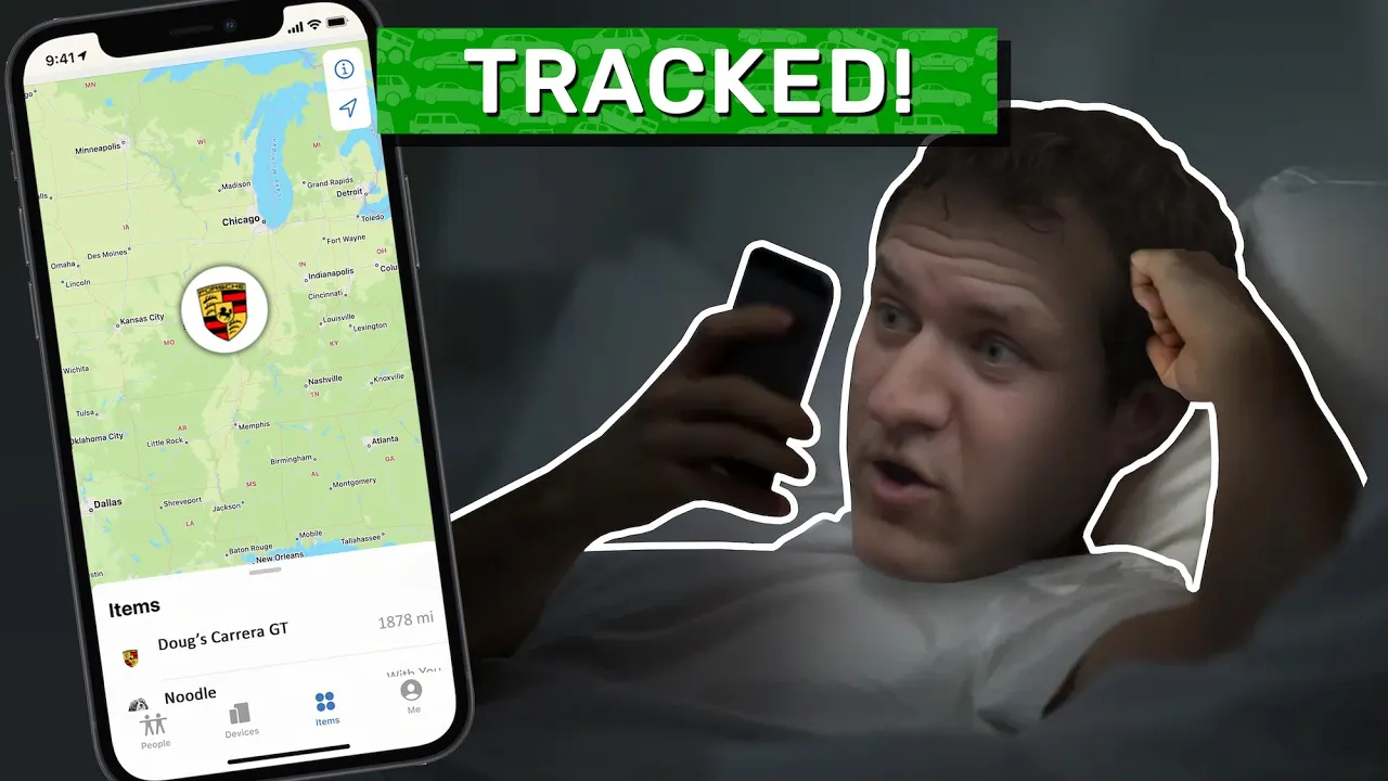 I Tracked My Carrera GT Across America with an AirTag