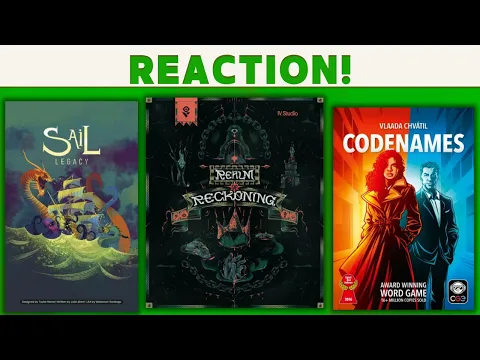 Reacting to The Dice Tower's "Mega Announcements"