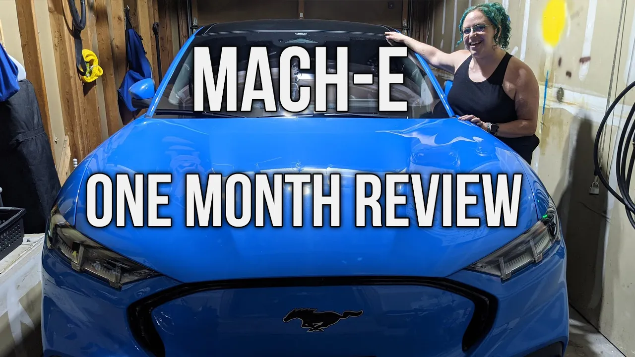 Mach-E Owner's One Month Review - One Pedal Driving Challenges