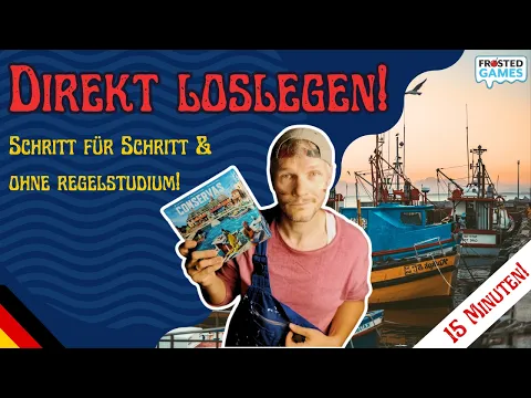 Conservas - Vorbestellen ja/nein? - Spielregeln, Einblick, Let's Play