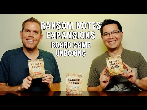 Unboxing Ransom Notes Expansions - Magnetic Party Game NSFW