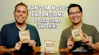 Unboxing Ransom Notes Expansions - Magnetic Party Game NSFW