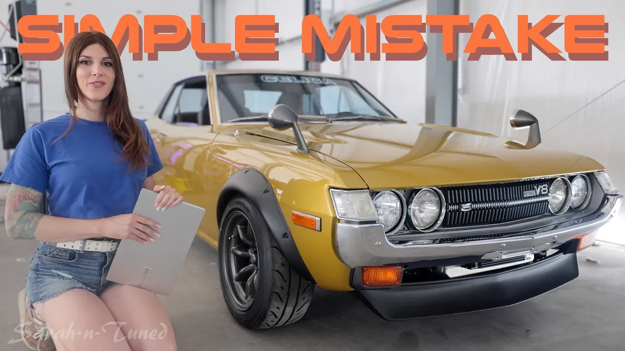 So THIS Was The Tuning Problem.. // 2UZ V8 '74 Celica