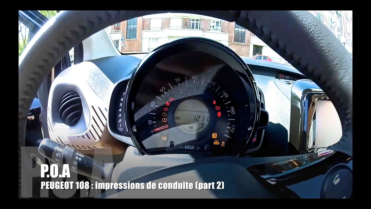 Nouvelle Peugeot 108 2014 : impressions de conduite - Essai 2/3