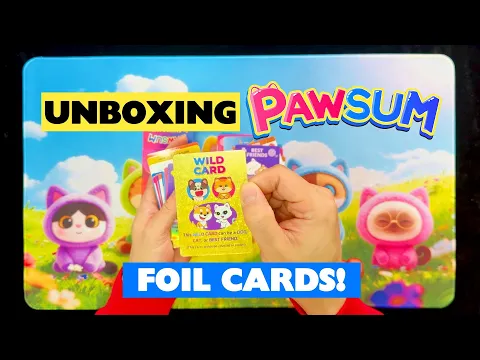 PAWSUM Card Game UNBOXING — Get Your 1st Peek Inside the Hottest Pet Strategy Game!