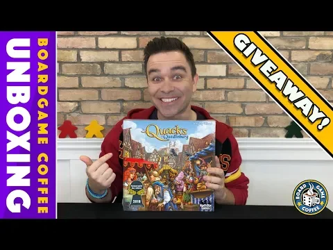 Quacks of Quedlinburg 4K Unboxing with Board Game Coffee