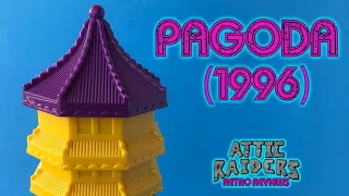Pagoda (1996) by Peter Pan - Oriental Tower Building Vintage Board Game Review - Tower of Hanoi